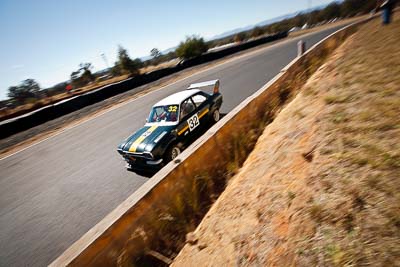 32;9-August-2009;Australia;Ford-Escort-Mk-I;Gary-Goulding;Morgan-Park-Raceway;QLD;Queensland;Shannons-Nationals;Warwick;auto;motorsport;racing;wide-angle