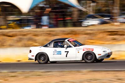 7;9-August-2009;Australia;Mazda-MX‒5;Mazda-MX5;Mazda-Miata;Morgan-Park-Raceway;Paul-Chapman;QLD;Queensland;Shannons-Nationals;Warwick;auto;motion-blur;motorsport;racing;telephoto