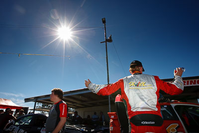 9-August-2009;Australia;Australian-Manufacturers-Championship;Morgan-Park-Raceway;QLD;Queensland;Shannons-Nationals;Warwick;atmosphere;auto;motorsport;paddock;racing;sky;sun;wide-angle