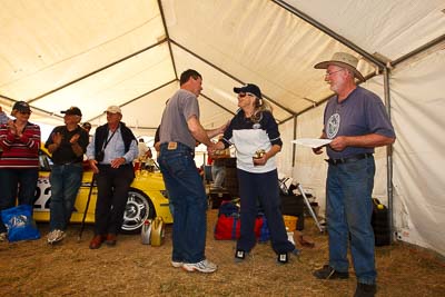 9-August-2009;Australia;Brian-Ferrabee;Morgan-Park-Raceway;Production-Sports-Cars;QLD;Queensland;Shannons-Nationals;Warwick;atmosphere;auto;drivers;motorsport;paddock;presentation;racing;wide-angle