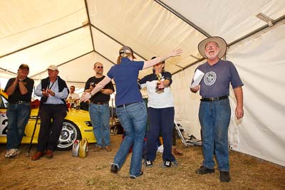 9-August-2009;Australia;Brian-Ferrabee;Morgan-Park-Raceway;Production-Sports-Cars;QLD;Queensland;Shannons-Nationals;Val-Stewart;Warwick;atmosphere;auto;drivers;motorsport;paddock;presentation;racing;wide-angle