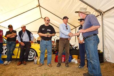 9-August-2009;Australia;Brian-Ferrabee;Morgan-Park-Raceway;Production-Sports-Cars;QLD;Queensland;Shannons-Nationals;Warwick;atmosphere;auto;drivers;motorsport;paddock;presentation;racing;wide-angle