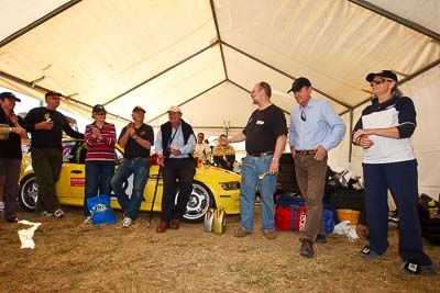 9-August-2009;Australia;Morgan-Park-Raceway;Production-Sports-Cars;QLD;Queensland;Shannons-Nationals;Val-Stewart;Warwick;atmosphere;auto;drivers;motorsport;paddock;presentation;racing;wide-angle