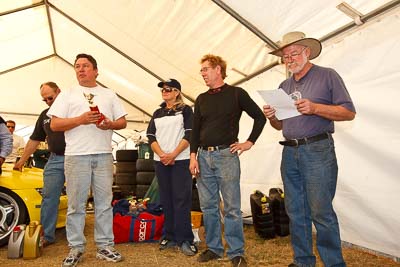 9-August-2009;Australia;Brian-Ferrabee;Michael-Hall;Morgan-Park-Raceway;Production-Sports-Cars;QLD;Queensland;Shannons-Nationals;Val-Stewart;Warwick;atmosphere;auto;drivers;motorsport;paddock;presentation;racing;wide-angle