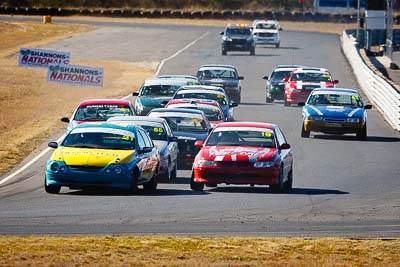 19;21;55;9-August-2009;Australia;Ford-Falcon-AU;Holden-Commodore-VN;Holden-Commodore-VT;John-Van-Gilst;Morgan-Park-Raceway;Nicholas-Laracy;QLD;Queensland;Richard-Price;Saloon-Cars;Shannons-Nationals;Warwick;auto;motorsport;racing;super-telephoto