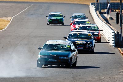 14;9-August-2009;Australia;Holden-Commodore-VN;John-Townsend;Morgan-Park-Raceway;QLD;Queensland;Saloon-Cars;Shannons-Nationals;Warwick;auto;motorsport;racing;super-telephoto