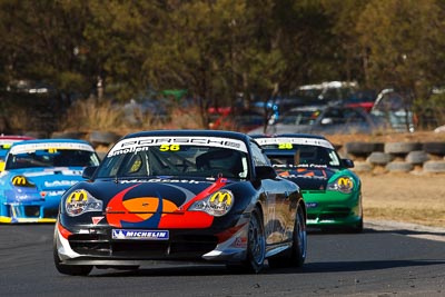 56;9-August-2009;Australia;Morgan-Park-Raceway;Porsche-996-GT3-Cup;Porsche-GT3-Cup;QLD;Queensland;Shane-Smollen;Shannons-Nationals;Warwick;auto;motorsport;racing;super-telephoto