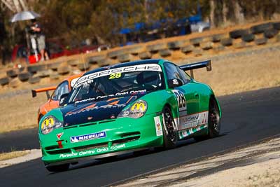 28;9-August-2009;Australia;Brad-Rankin;Morgan-Park-Raceway;Porsche-996-GT3-Cup;Porsche-GT3-Cup;QLD;Queensland;Shannons-Nationals;Warwick;auto;motorsport;racing;super-telephoto