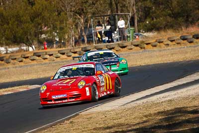 22;9-August-2009;Australia;Morgan-Park-Raceway;Porsche-996-GT3-Cup;Porsche-GT3-Cup;QLD;Queensland;Shannons-Nationals;Terry-Knight;Warwick;auto;motorsport;racing;super-telephoto