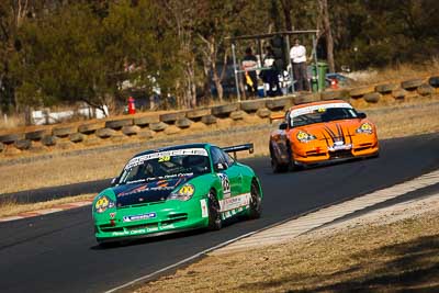 28;9-August-2009;Australia;Brad-Rankin;Morgan-Park-Raceway;Porsche-996-GT3-Cup;Porsche-GT3-Cup;QLD;Queensland;Shannons-Nationals;Warwick;auto;motorsport;racing;super-telephoto