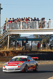 90;9-August-2009;Australia;Morgan-Park-Raceway;Porsche-996-GT3-Cup;Porsche-GT3-Cup;QLD;Queensland;Shannons-Nationals;Sven-Burchartz;Warwick;atmosphere;auto;bridge;motorsport;racing;telephoto
