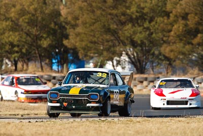 32;9-August-2009;Australia;Ford-Escort-Mk-I;Gary-Goulding;Morgan-Park-Raceway;QLD;Queensland;Shannons-Nationals;Warwick;auto;motorsport;racing;super-telephoto