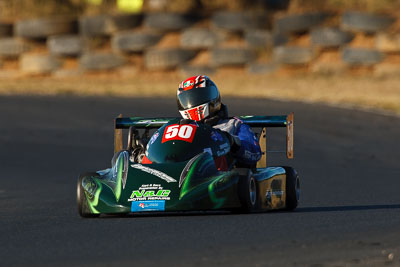 50;125-GB;9-August-2009;Australia;Brian-Wild;Morgan-Park-Raceway;QLD;Queensland;Shannons-Nationals;Superkarts;Warwick;auto;motorsport;racing;super-telephoto