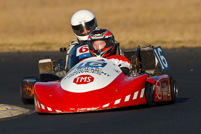 16;85-GB;9-August-2009;Australia;Lindsay-Jamieson;Morgan-Park-Raceway;QLD;Queensland;Shannons-Nationals;Superkarts;Warwick;auto;motorsport;racing;super-telephoto