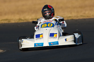 80;9-August-2009;Australia;Morgan-Park-Raceway;QLD;Queensland;Richard-Flanagan;Rotax-Light;Shannons-Nationals;Superkarts;Warwick;auto;motorsport;racing;super-telephoto