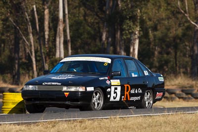 5;29-August-2009;Australia;Holden-Commodore-VN;Maria-Mare;Morgan-Park-Raceway;QLD;Queensland;Queensland-State-Championship;Saloon-Cars;Warwick;auto;motorsport;racing;super-telephoto