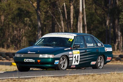 14;29-August-2009;Australia;Holden-Commodore-VN;John-Townsend;Morgan-Park-Raceway;QLD;Queensland;Queensland-State-Championship;Saloon-Cars;Warwick;auto;motorsport;racing;super-telephoto