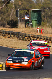 40;29-August-2009;Anthony-Conias;Australia;Ford-Falcon-EA;Morgan-Park-Raceway;QLD;Queensland;Queensland-State-Championship;Saloon-Cars;Warwick;auto;motorsport;racing;super-telephoto