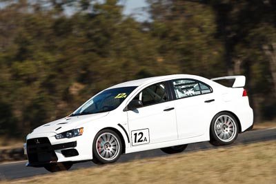 12;29-August-2009;Australia;Evo-10;Mitsubishi-Lancer;Mitsubishi-Lancer-Evolution-X;Morgan-Park-Raceway;QLD;Queensland;Queensland-State-Championship;Sports-Sedans;Warwick;Wayne-Selby;auto;motorsport;racing;super-telephoto