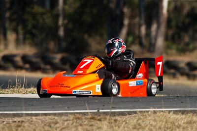 7;29-August-2009;Australia;Barry-Kunowski;Morgan-Park-Raceway;QLD;Queensland;Queensland-State-Championship;Stockman-MR2;Superkarts;Warwick;auto;motorsport;racing;super-telephoto