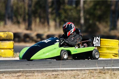 461;29-August-2009;Australia;Gladiator;Morgan-Park-Raceway;QLD;Queensland;Queensland-State-Championship;Roger-Amiss;Superkarts;Warwick;auto;motorsport;racing;super-telephoto