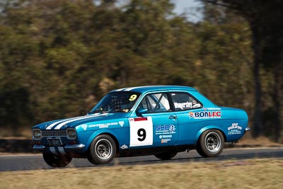 9;29-August-2009;Australia;Ford-Escort-Mk-I;Improved-Production;John-Womersley;Morgan-Park-Raceway;QLD;Queensland;Queensland-State-Championship;Warwick;auto;motorsport;racing;super-telephoto