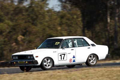 17;29-August-2009;Australia;Improved-Production;Morgan-Park-Raceway;Nissan-Stanza;QLD;Queensland;Queensland-State-Championship;Warwick;Woolly-Woollcott;auto;motorsport;racing;super-telephoto