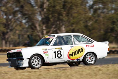 18;29-August-2009;Australia;Ford-Escort-Mk-II;Improved-Production;Morgan-Park-Raceway;QLD;Queensland;Queensland-State-Championship;Troy-Marinelli;Warwick;auto;motorsport;racing;super-telephoto