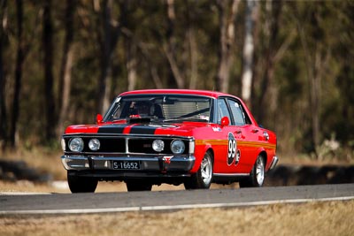 99;29-August-2009;Australia;Ford-Falcon-XW-GT‒HO;Morgan-Park-Raceway;Owen-Gorton;QLD;Queensland;Queensland-State-Championship;Regularity;S16652;Warwick;auto;motorsport;racing;super-telephoto