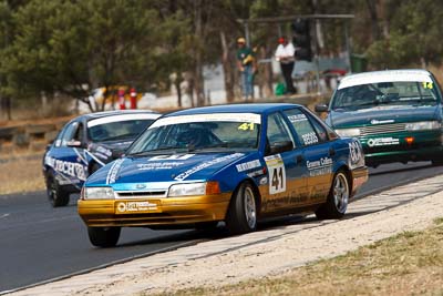 41;29-August-2009;Australia;Ford-Falcon-EA;Morgan-Park-Raceway;QLD;Queensland;Queensland-State-Championship;Richard-Beggs;Saloon-Cars;Warwick;auto;motorsport;racing;super-telephoto