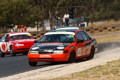 40;29-August-2009;Anthony-Conias;Australia;Ford-Falcon-EA;Morgan-Park-Raceway;QLD;Queensland;Queensland-State-Championship;Saloon-Cars;Warwick;auto;motorsport;racing;super-telephoto