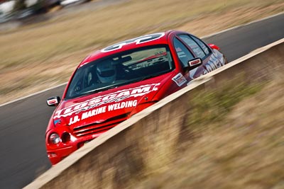 35;29-August-2009;Australia;Chris-Berry;Ford-Falcon-AU;Morgan-Park-Raceway;QLD;Queensland;Queensland-State-Championship;Saloon-Cars;Topshot;Warwick;auto;motion-blur;motorsport;racing;super-telephoto