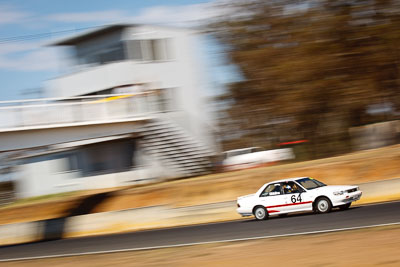 64;1990-Nissan-Pintara-TRX;29-August-2009;Australia;Jon-Siddins;Morgan-Park-Raceway;QLD;Queensland;Queensland-State-Championship;Sports-Sedans;Warwick;auto;motion-blur;motorsport;racing;telephoto