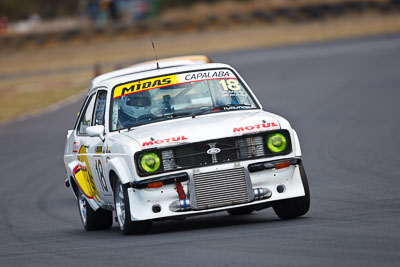 18;29-August-2009;Australia;Ford-Escort-Mk-II;Improved-Production;Morgan-Park-Raceway;QLD;Queensland;Queensland-State-Championship;Troy-Marinelli;Warwick;auto;motorsport;racing;super-telephoto