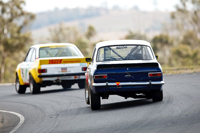 37;29-August-2009;Australia;Bruce-Cook;Ford-Escort-Mk-I;Improved-Production;Morgan-Park-Raceway;QLD;Queensland;Queensland-State-Championship;Warwick;auto;motorsport;racing;super-telephoto