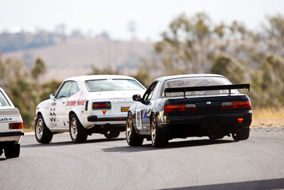 96;29-August-2009;Aaron-Lawrence;Australia;Improved-Production;Morgan-Park-Raceway;Nissan-Silvia-S13;QLD;Queensland;Queensland-State-Championship;Warwick;auto;motorsport;racing;super-telephoto