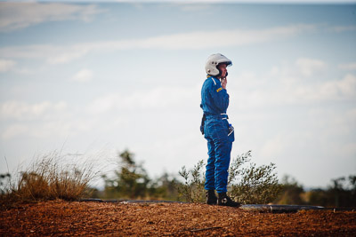 29-August-2009;Australia;Historic-Touring-Cars;Morgan-Park-Raceway;QLD;Queensland;Queensland-State-Championship;Teresa-Campbell;Warwick;atmosphere;auto;classic;driver;helmet;motorsport;portrait;racing;racing-suit;sky;telephoto;vintage