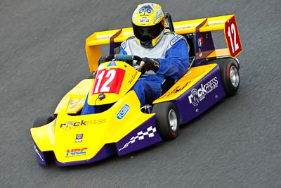 12;29-August-2009;Australia;Morgan-Park-Raceway;Phil-Silcock;QLD;Queensland;Queensland-State-Championship;Stockman-MR2;Superkarts;Warwick;auto;motorsport;racing;super-telephoto