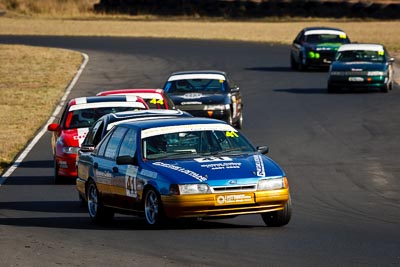 41;30-August-2009;Australia;Ford-Falcon-EA;Morgan-Park-Raceway;QLD;Queensland;Queensland-State-Championship;Richard-Beggs;Saloon-Cars;Warwick;auto;motorsport;racing;super-telephoto