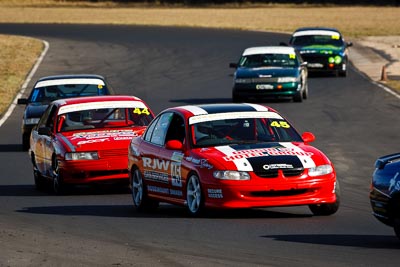 45;30-August-2009;Australia;Holden-Commodore-VT;Morgan-Park-Raceway;QLD;Queensland;Queensland-State-Championship;Saloon-Cars;Warwick;Wayne-Patten;auto;motorsport;racing;super-telephoto