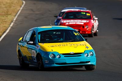 21;30-August-2009;Australia;Ford-Falcon-AU;John-Van-Gilst;Morgan-Park-Raceway;QLD;Queensland;Queensland-State-Championship;Saloon-Cars;Warwick;auto;motorsport;racing;super-telephoto