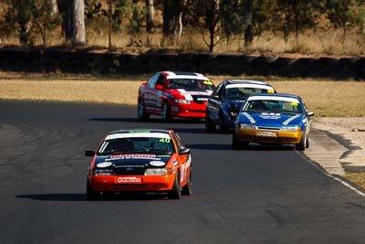 40;30-August-2009;Anthony-Conias;Australia;Ford-Falcon-EA;Morgan-Park-Raceway;QLD;Queensland;Queensland-State-Championship;Saloon-Cars;Warwick;auto;motorsport;racing;super-telephoto