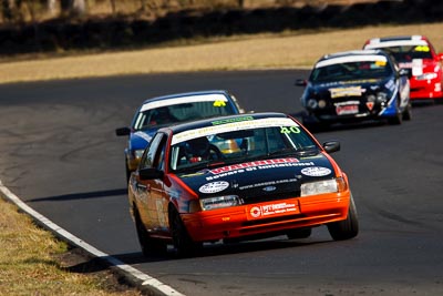 40;30-August-2009;Anthony-Conias;Australia;Ford-Falcon-EA;Morgan-Park-Raceway;QLD;Queensland;Queensland-State-Championship;Saloon-Cars;Warwick;auto;motorsport;racing;super-telephoto