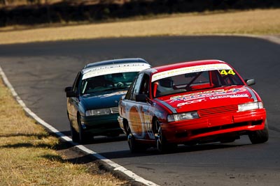 44;30-August-2009;Australia;Holden-Commodore-VN;Morgan-Park-Raceway;QLD;Queensland;Queensland-State-Championship;Rocky-Whitbread;Saloon-Cars;Warwick;auto;motorsport;racing;super-telephoto