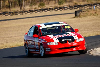 45;30-August-2009;Australia;Holden-Commodore-VT;Morgan-Park-Raceway;QLD;Queensland;Queensland-State-Championship;Saloon-Cars;Warwick;Wayne-Patten;auto;motorsport;racing;super-telephoto