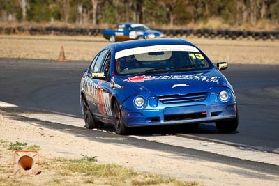 13;30-August-2009;Australia;Ford-Falcon-AU;Morgan-Park-Raceway;QLD;Queensland;Queensland-State-Championship;Saloon-Cars;Troy-Hoey;Warwick;auto;motorsport;racing;super-telephoto