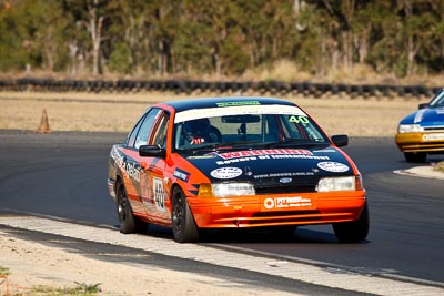 40;30-August-2009;Anthony-Conias;Australia;Ford-Falcon-EA;Morgan-Park-Raceway;QLD;Queensland;Queensland-State-Championship;Saloon-Cars;Warwick;auto;motorsport;racing;super-telephoto