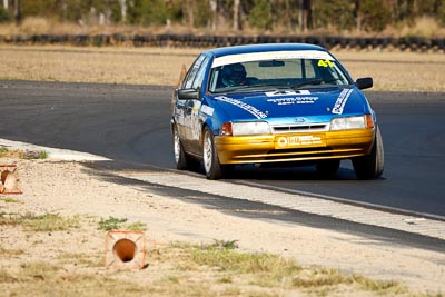 41;30-August-2009;Australia;Ford-Falcon-EA;Morgan-Park-Raceway;QLD;Queensland;Queensland-State-Championship;Richard-Beggs;Saloon-Cars;Warwick;auto;motorsport;racing;super-telephoto
