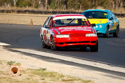 44;30-August-2009;Australia;Holden-Commodore-VN;Morgan-Park-Raceway;QLD;Queensland;Queensland-State-Championship;Rocky-Whitbread;Saloon-Cars;Warwick;auto;motorsport;racing;super-telephoto