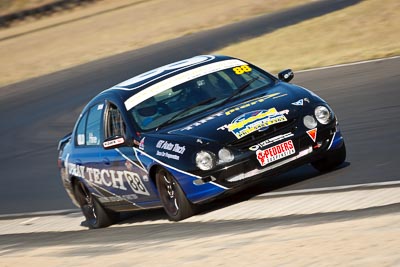 88;30-August-2009;Australia;Brian-Hine;Ford-Falcon-AU;Morgan-Park-Raceway;QLD;Queensland;Queensland-State-Championship;Saloon-Cars;Warwick;auto;motion-blur;motorsport;racing;super-telephoto